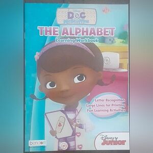 Disney Junior Doc McStuffins Alphabet Workbook